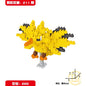 DIY Pokemon Blocks Small Cartoon Mini Building Block Pikachu Charizard Eevee Mewtwo Anime Assemble Action Model Dolls Toys
