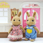 Simulation Forest Reindeer Family Doll Dollhouse Figures Furniture Set DIY Playset Play House Girls Toys Accessories Xmas Gifts