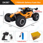1:16 2.4Gh Model RC Car with LED Lights 2WD Off-Road Remote Control Climbing Vehicle Outdoor Cars Toys for Boys Girls Gifts
