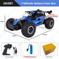 1:16 2.4Gh Model RC Car with LED Lights 2WD Off-Road Remote Control Climbing Vehicle Outdoor Cars Toys for Boys Girls Gifts