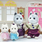 Simulation Forest Reindeer Family Doll Dollhouse Figures Furniture Set DIY Playset Play House Girls Toys Accessories Xmas Gifts