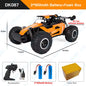 1:16 2.4Gh Model RC Car with LED Lights 2WD Off-Road Remote Control Climbing Vehicle Outdoor Cars Toys for Boys Girls Gifts