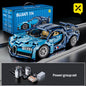 Toylinx Technical Building Blocks Racing Sport Car Speed Vehicle Model City Mechanical Super Bricks Puzzle Toys Adult Gift